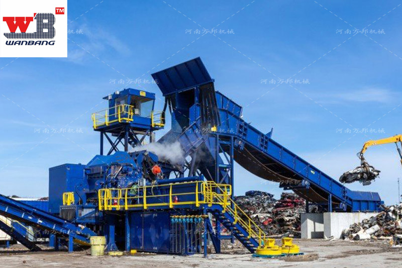 2400廢鋼破碎生產(chǎn)線